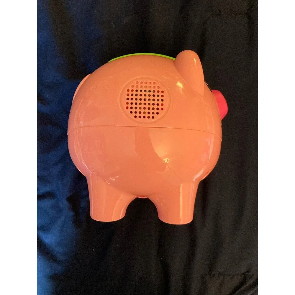 Fisher Price Laugh Learn Smart Stages Musical Piggy Bank | Includes 9 Coins
